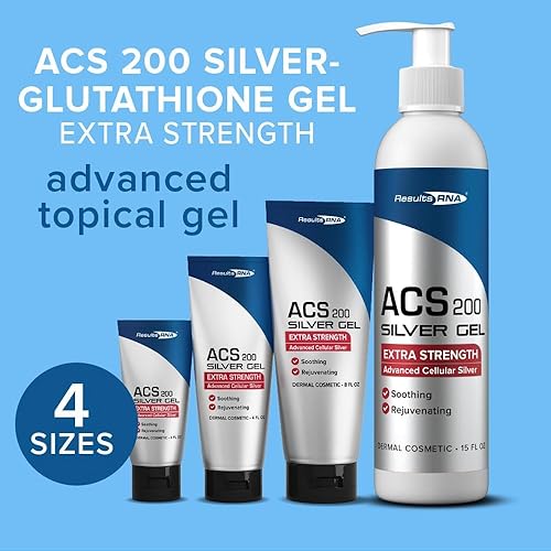 Vista 15 de Results RNA - Gel de plata y glutatión ACS 200 – Gel de plata coloidal celular avanzado para el cuidado de heridas y curación dérmica superior.