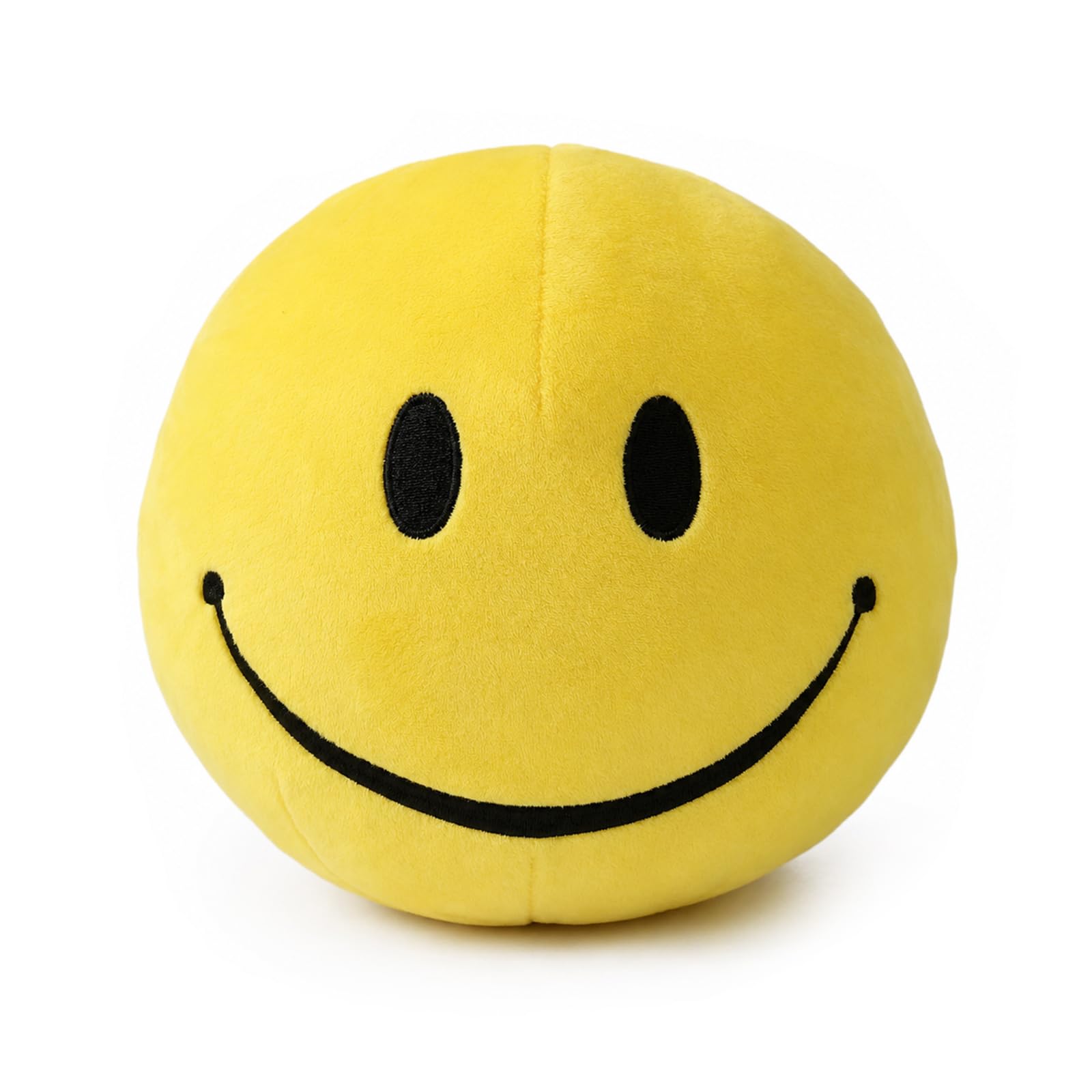 25 cm Verity Plush – Yellow Smiley Face Pillow Toy