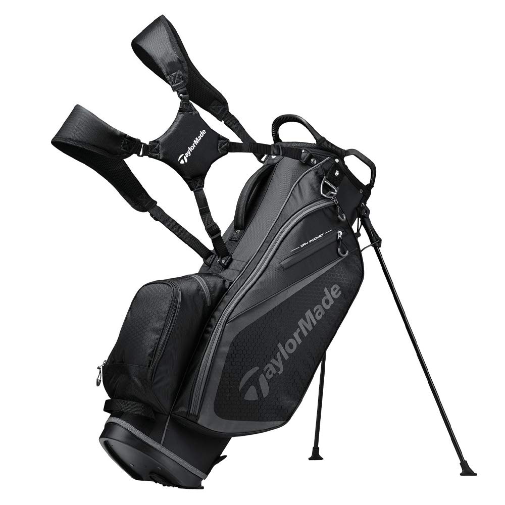 TaylorMade 2019 Golf Select Stand Bag, Black/Charcoal