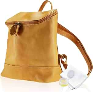 Amazon | [PEAKSPEAK] ピークスピーク 本革 大人 リュック 筒形 バック