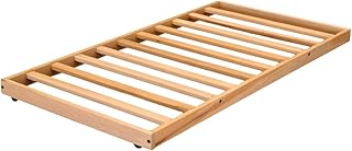 KD Frames Twin Trundle, Natural Wood