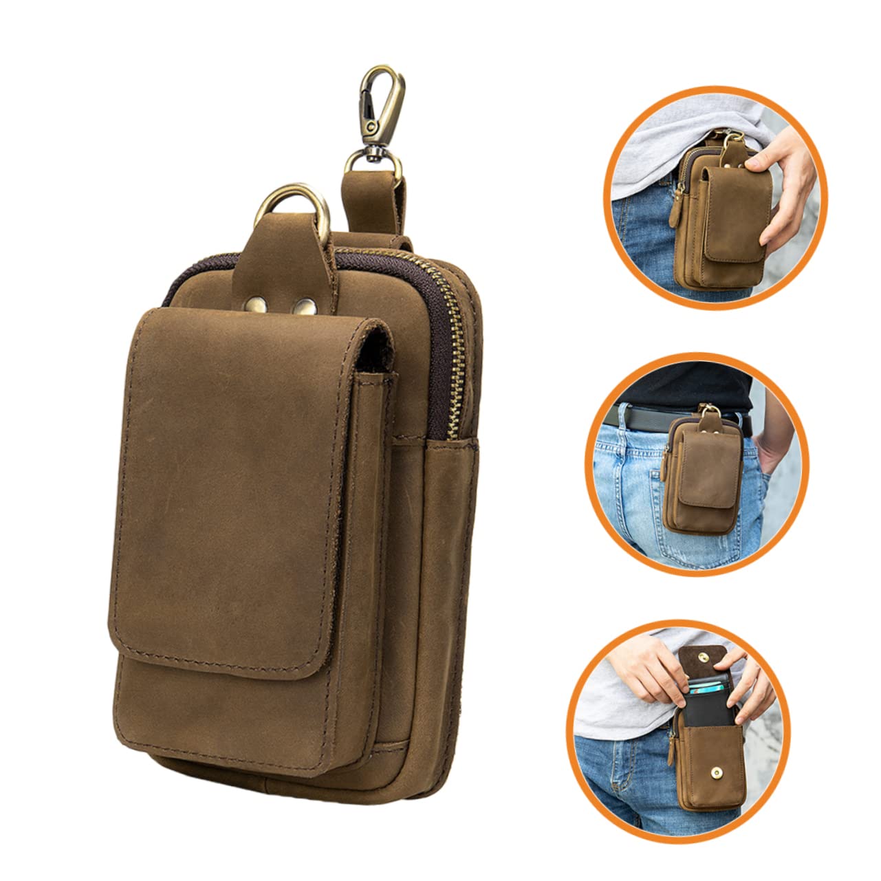 Pochette Multifonction Étanche pour Smartphone Support De Téléphone avec Ceinture De Voyage Léger pour Randonnée Camping Et Activités Extérieures