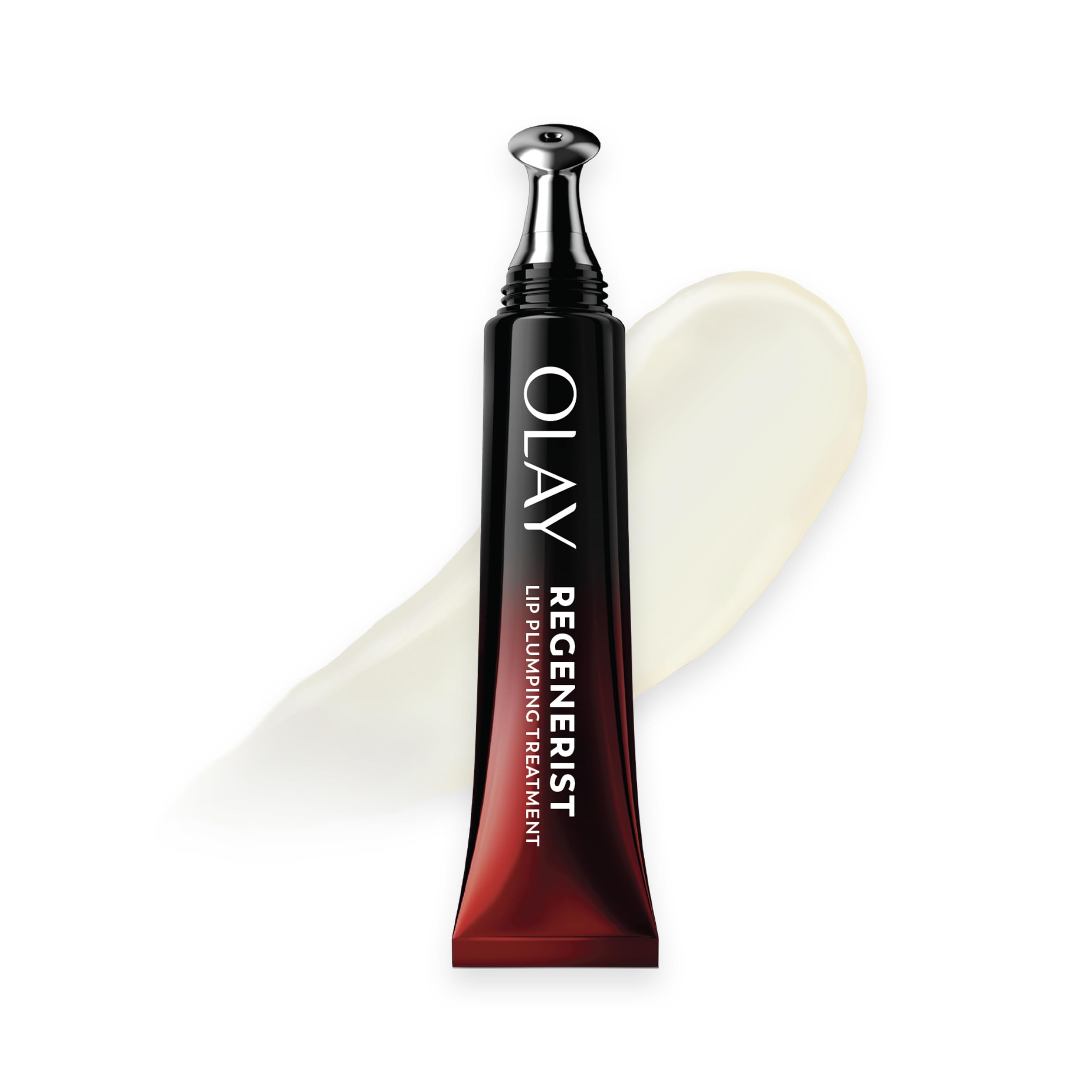 Olay Regenerist Nourishing Treatment, Lip Balm, Plumping Lip Gloss for Women, Fuller Looking Lips & Smoothed Lines, 3-in-1 Mask, Plumper, Gloss - Anti-Aging Skin Care, Shea Butter & Coconut Oil, 0.5oz