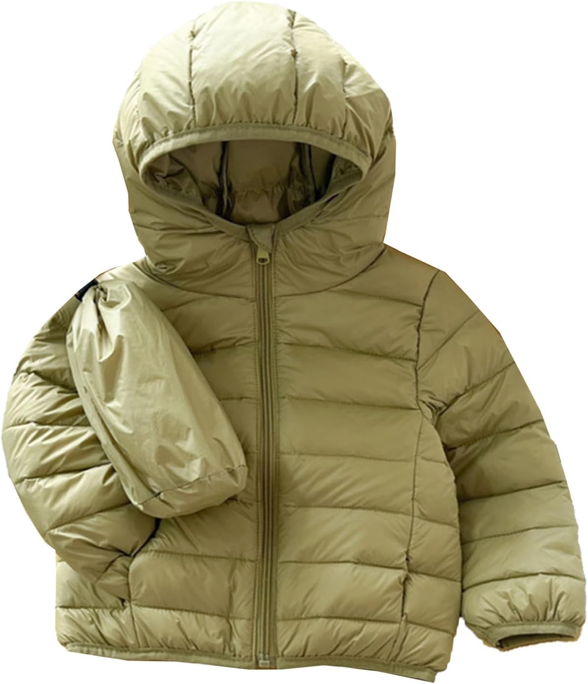 [イノヤ] キッズ軽量フード付きダウンジャケット ダウンジャケット キッズ キッズダウンジャケット ダウンパーカー ダウンコート ジ