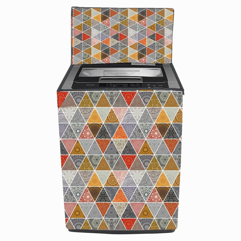 Image of Fully Automatic Top Load Washing Machine Cover Suitable For Samsung, Lg, Godrej, Whirlpool 6.5Kg, 7Kg, 7.5Kg, 8Kg, 9Kg, 10Kg, 11Kg ( 58Dx60Wx94H ), Waterproof Cover, Tarbuj.
