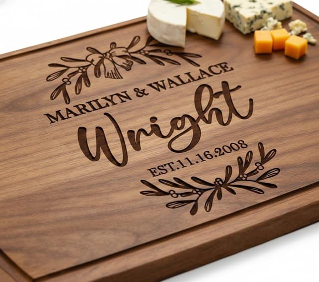Engraved Charcuterie Board