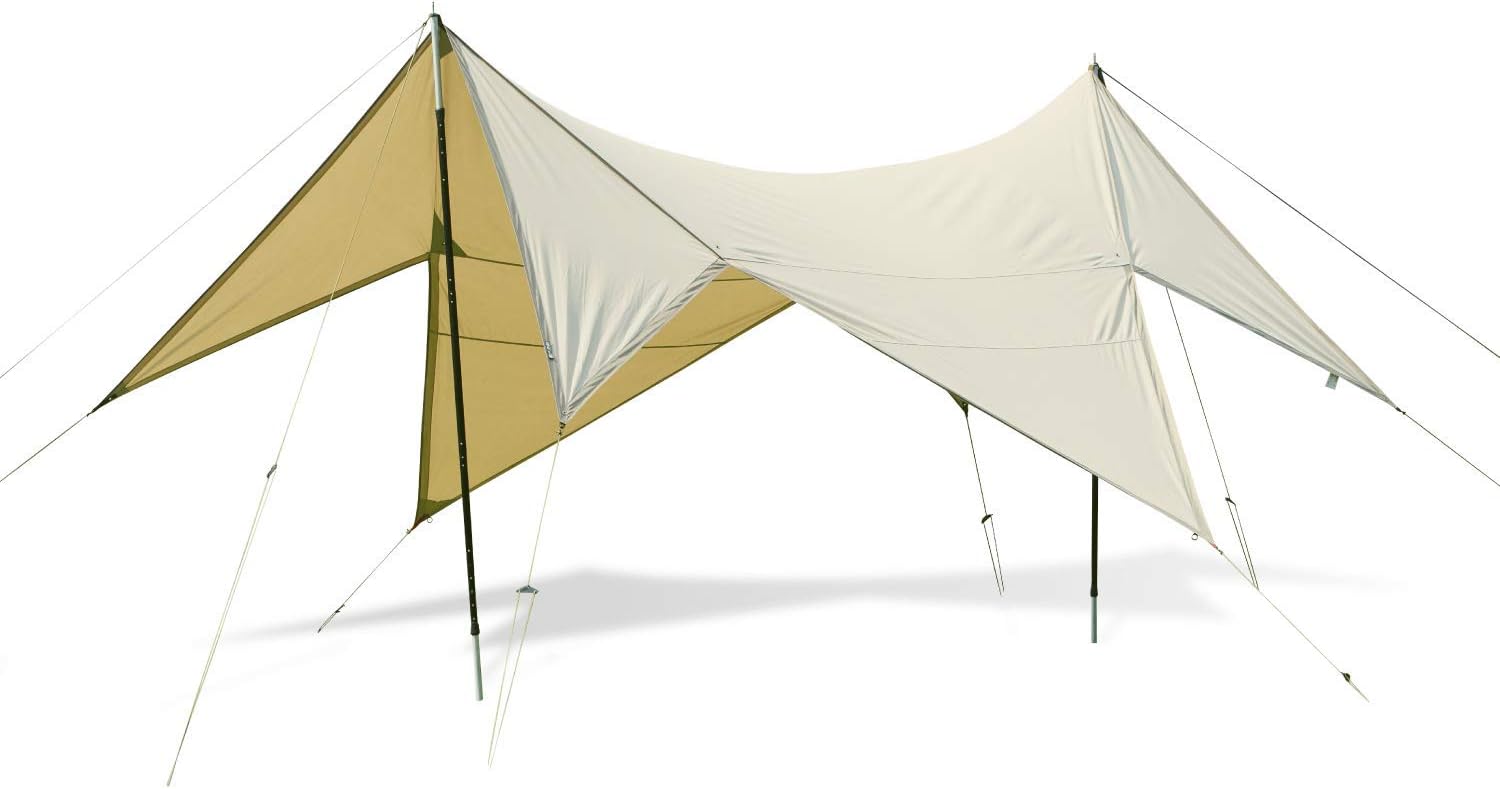 Amazon | 鎌倉天幕 タープ420TC （ポール無し） テント アウトドア ...