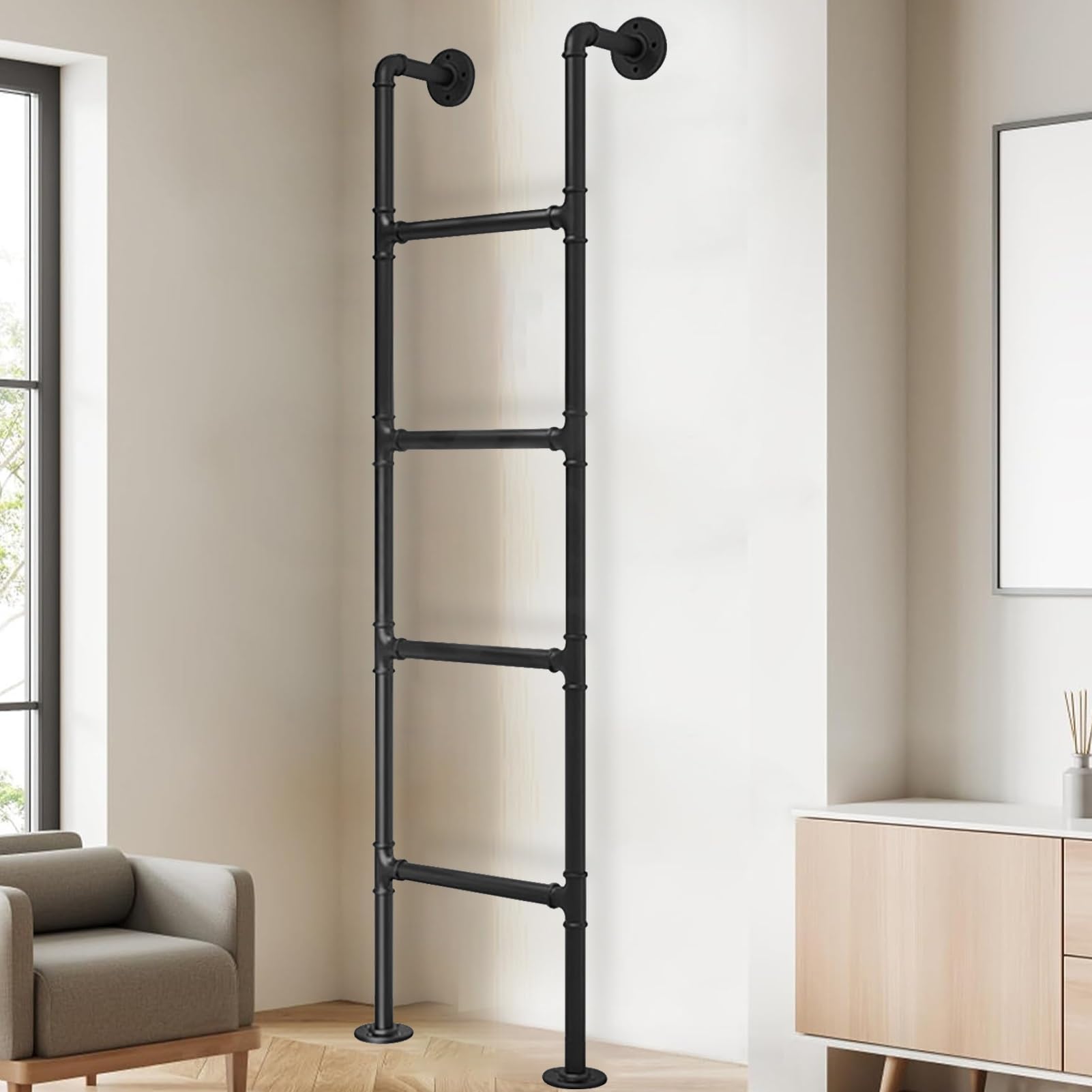 Iron Window Well Ladder