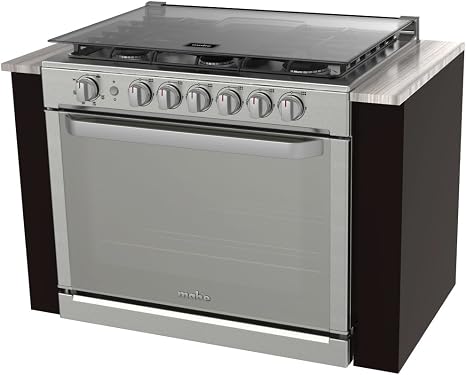 Estufa de piso 50 cm Inoxidable Mabe - EM5046CAIX0