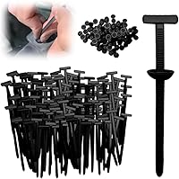 Vista 11 de Hebilla universal de nailon para ataduras de cables, resistentes, multiusos, gestión de cables de nailon autobloqueante, hebilla de plástico