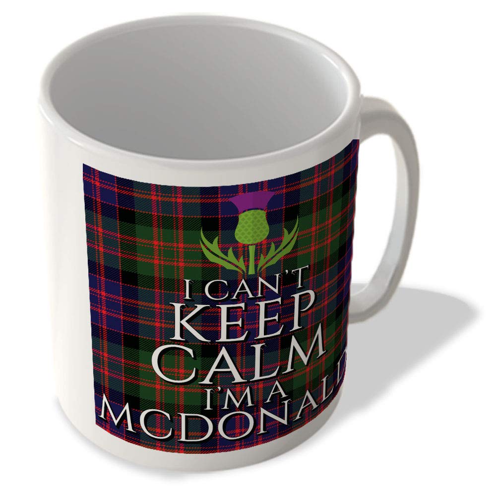 LAMX I Can't a McDonald - McDonald Modern Tartan (Thistle) - Scottish Mug82257