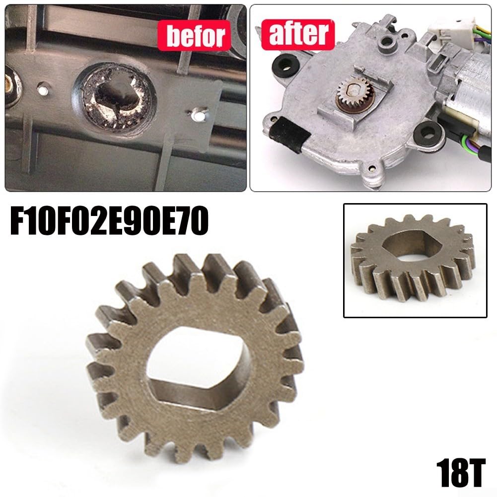 Reparación de engranajes del motor del techo corredizo, 18 dientes, metal fuerte, hecho para Mercedes W204 W212 W221 W164