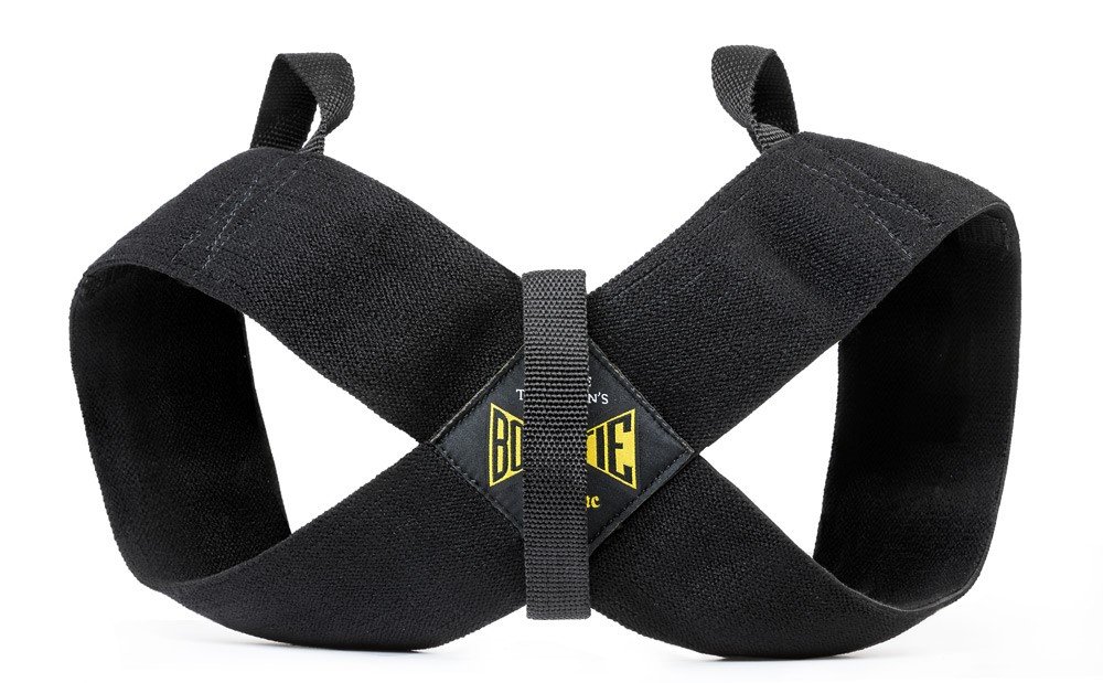 Bowtie Spud Casual Posture Support Brace Corrector No Rounded Shoulders Donnie Thompson Large 185 lbs 225 lbs