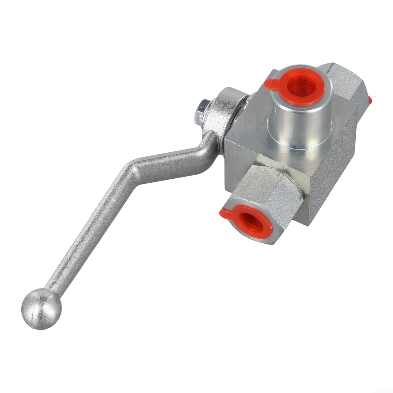 Válvula de Bola 3 Vías para acero Carbono 1/4" para bsp 500 Bar(G3/4)