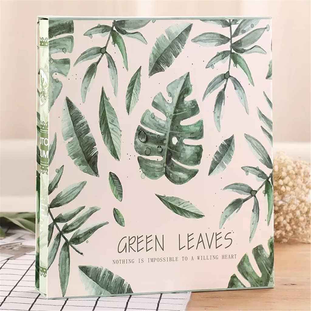 Large Capacity Insert Photo Album Wedding Photo 500 Photos Memorial Book Birthday Present Ideas (Color : Color 2, Size : 35X30.3X6CM) (Color 2 35X30.3X6CM)