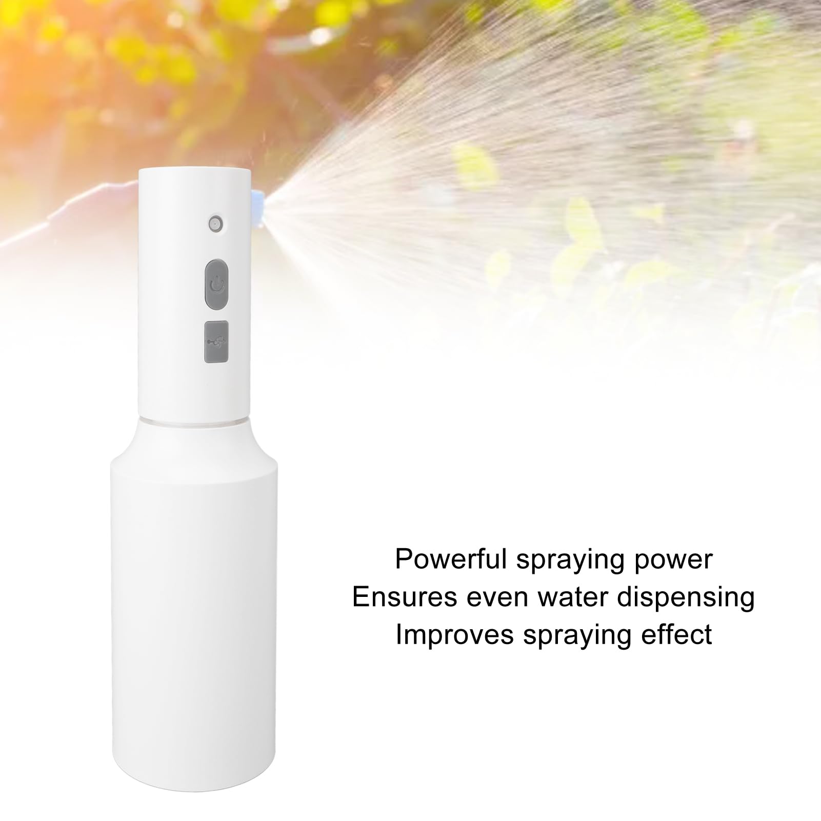 Vaporisateur Électrique Portable, 750ml, Rechargeable USB, Arrosoir Automatique pour Plantes d'Intérieur et d'Extérieur