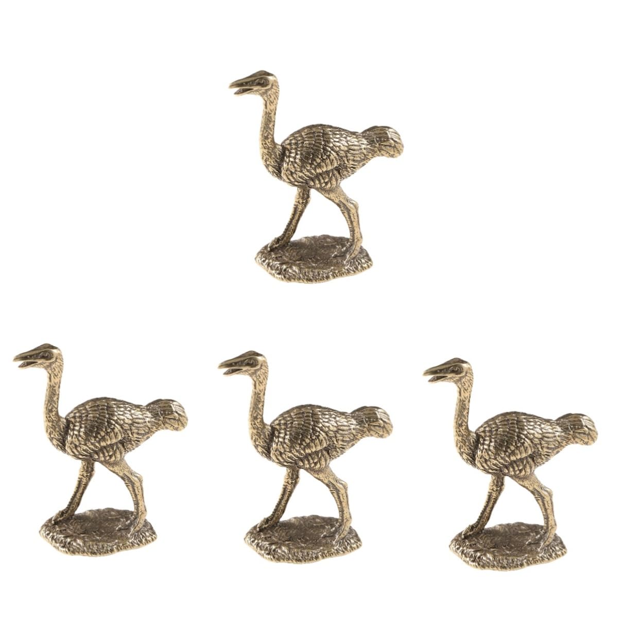 Figurines d'animaux autruche POPETPOP pour micro paysage