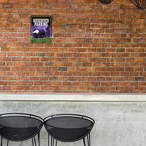 Nfl Minnesota Vikings 8.5-Inch By 11-Inch Metal Parking Sign Décor #TOP1
