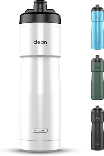 Vista 14 de Botellas de agua para bicicleta, botella de agua aislada para bicicleta, boquilla fácil de limpiar, fácil de apretar, botella de agua para ciclismo