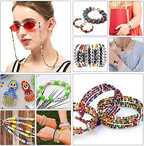 3mm Perline Vetro Lettere Perline,Perline Colorate...