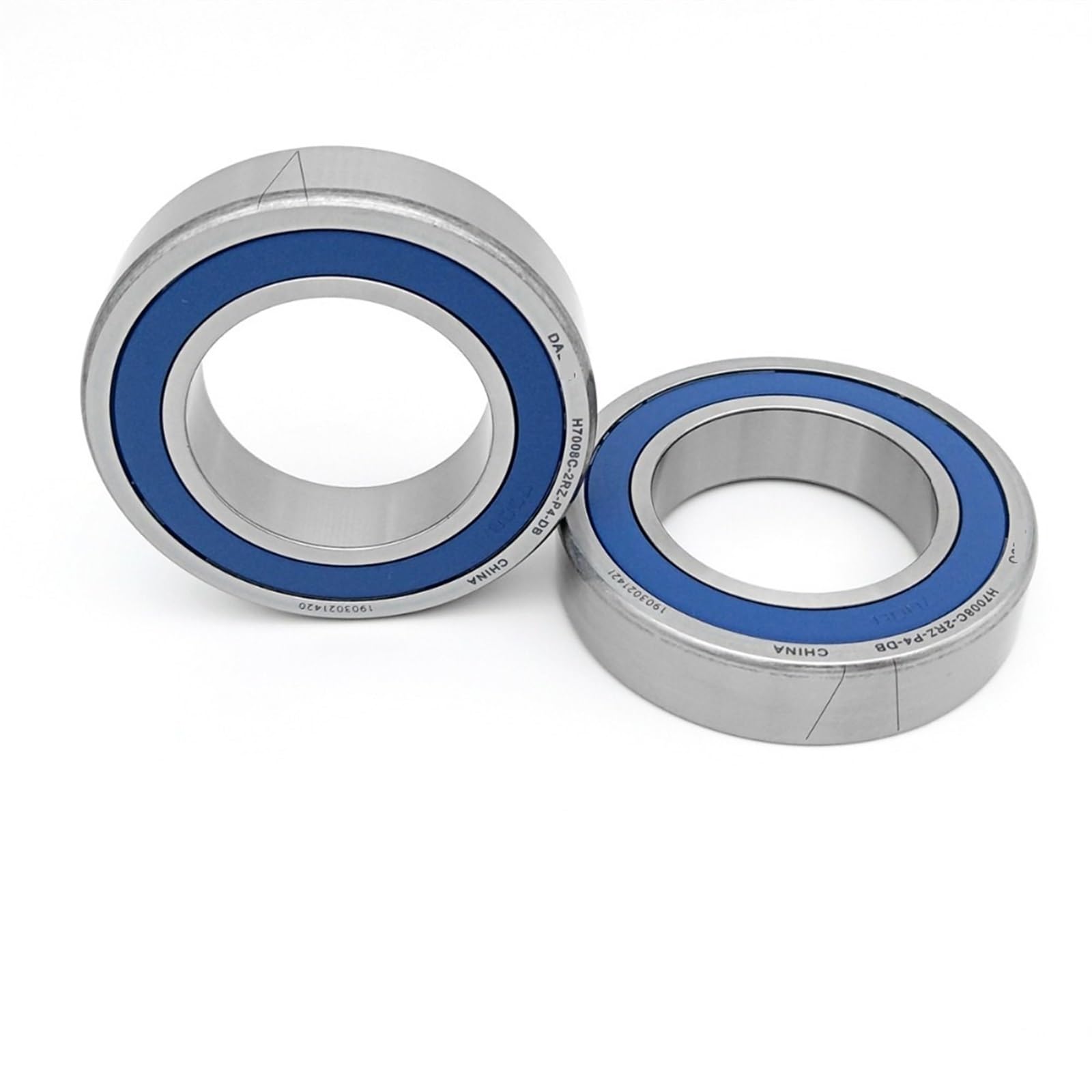 RCGKNNMUZ Bearings 7008 H7008C 2RZ P4 DB DT 7008C 40X68X15 Angular Contact Bearings ABEC-7 Precision Bearings 1Pcs(H7008C-2RZ-P4-DB)