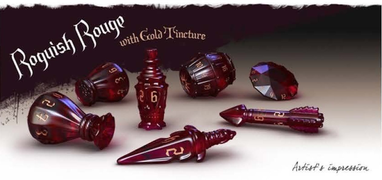 PolyHero Dice GSUA3006 Accessories, Multi-Colour