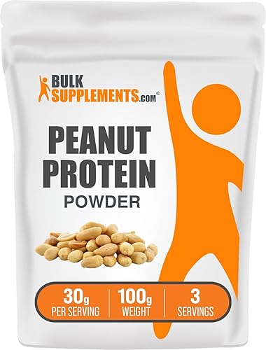 Miniatura 10 de BULKSUPPLEMENTS.COM Proteína en polvo de harina de maní, mantequilla de maní en polvo, proteína de mantequilla de maní, mantequilla de maní en