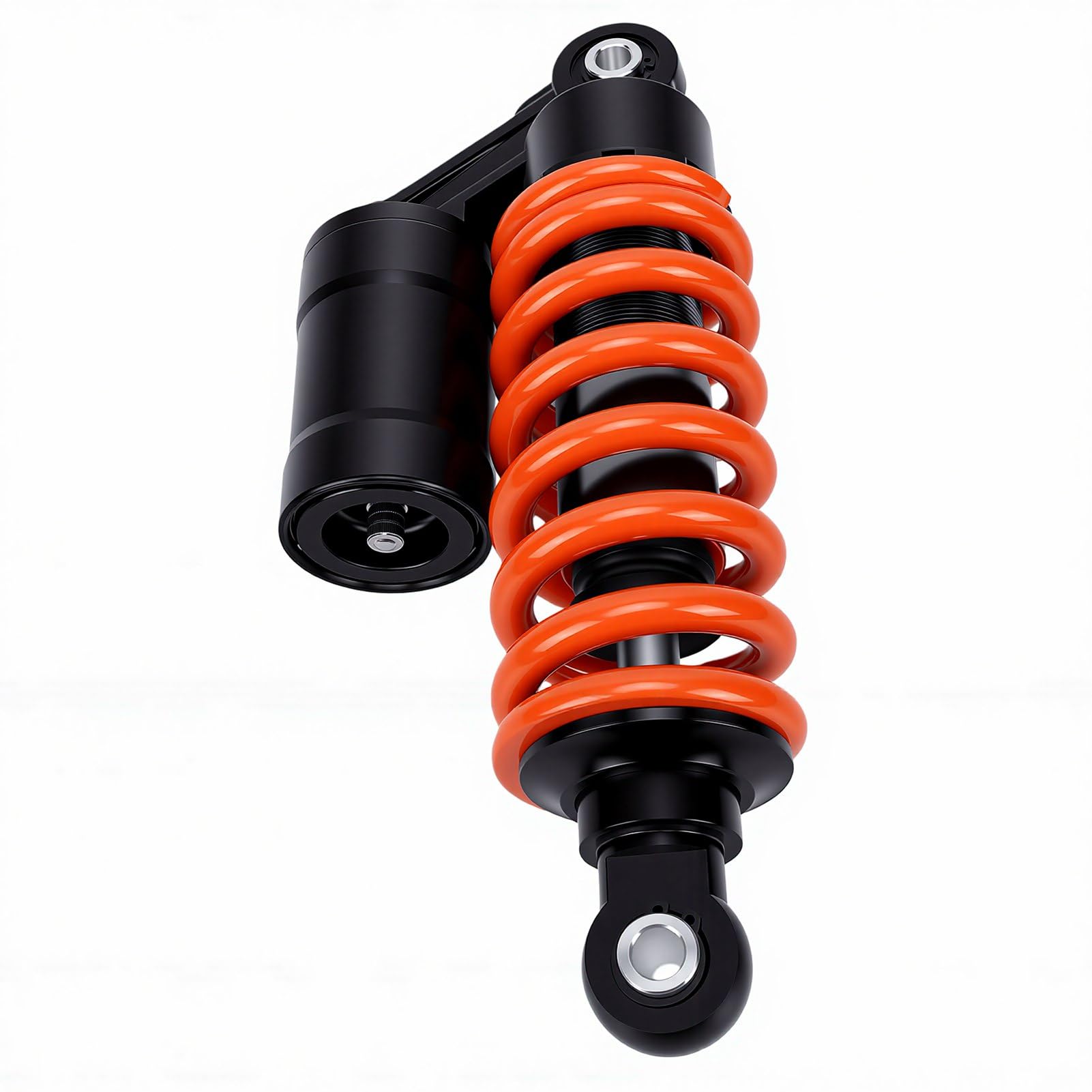Cocoarm Ammortizzatore Posteriore per Moto da 9,84 Pollici Ammortizzatore Regolabile da 250 Mm Posteriore Universale per Carichi Pesanti per Motocicli da Strada e Fuoristrada