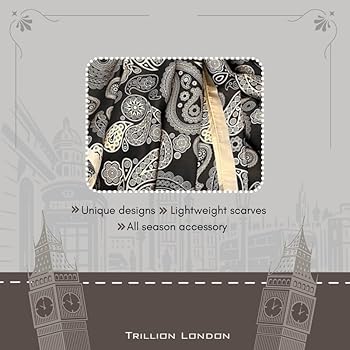 Trillion London® Spring Collection | Designer zijden sjaal voor