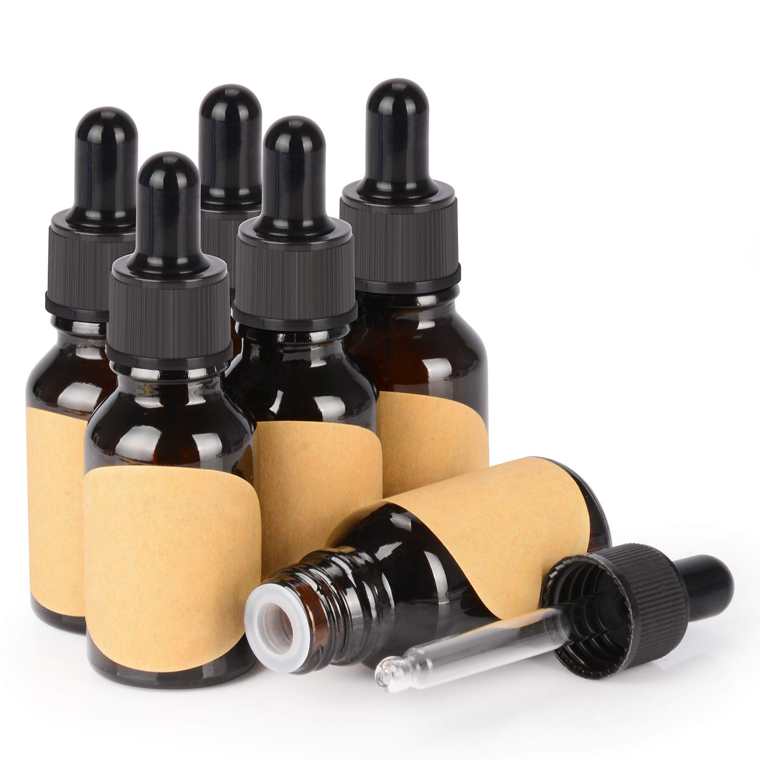 Confezione Da 12 Flaconi Contagocce In Vetro, 3 Diversi Volumi, Con Pipette Contagocce, Ricaricabili, Per Oli Essenziali, Aromaterapia, Collirio (10 Ml, 20 Ml, 30 Ml, Trasparente - Foto 11