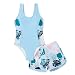 CA-Girls OP Swim Set Shorts-Blue-14T