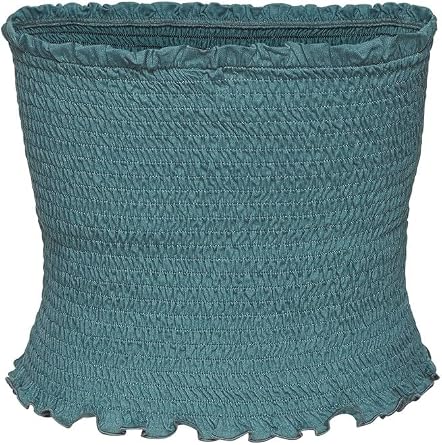 LASCANA Women's Smocked Strapless Top