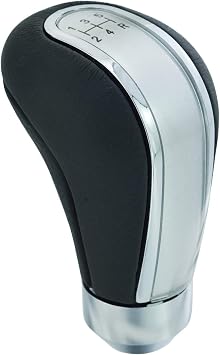 5 Speed Car Shift Knob, Manual Gear Stick Lever Shifter Handle Fit Most MT Transmissions, Black