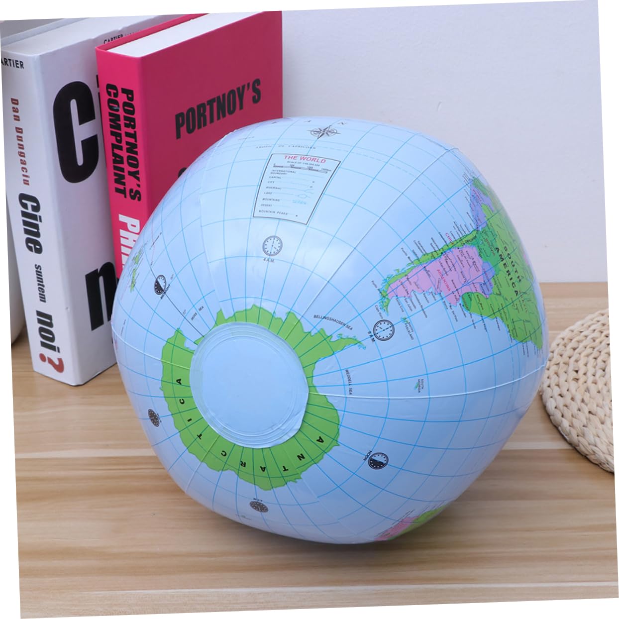 TOYANDONA Palloni da Spiaggia nella Stagione Calda Gonfiabili a Forma di Globo Set 8 in Pvc, Leggeri e Galleggianti, per Piscina e Spiaggia