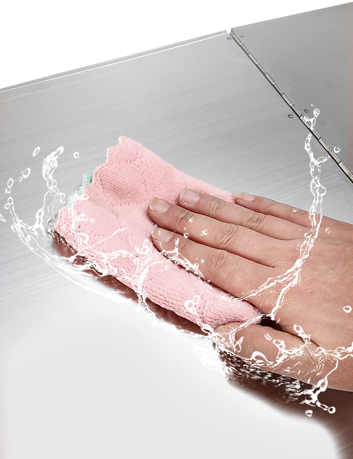 Fornello a Gas Protezione Scudo Anti Splatter, Deflettore Olio, Deflettore Olio Anti-Spruzzi Isolamento Termico, for Piano Cottura Padella Superiore, Utili Gadget da Cucina (Dimensioni : 45x45x80cm)