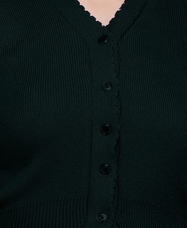 Image of Women Winter Wear V-Neck Full Sleeves Regular Fit Woollen Blouse
