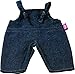 Produktbild Götz 3402482 Latzhose Denim für Babypuppen  Puppenkleidung Gr. S passend für Puppen von 30  33 cm