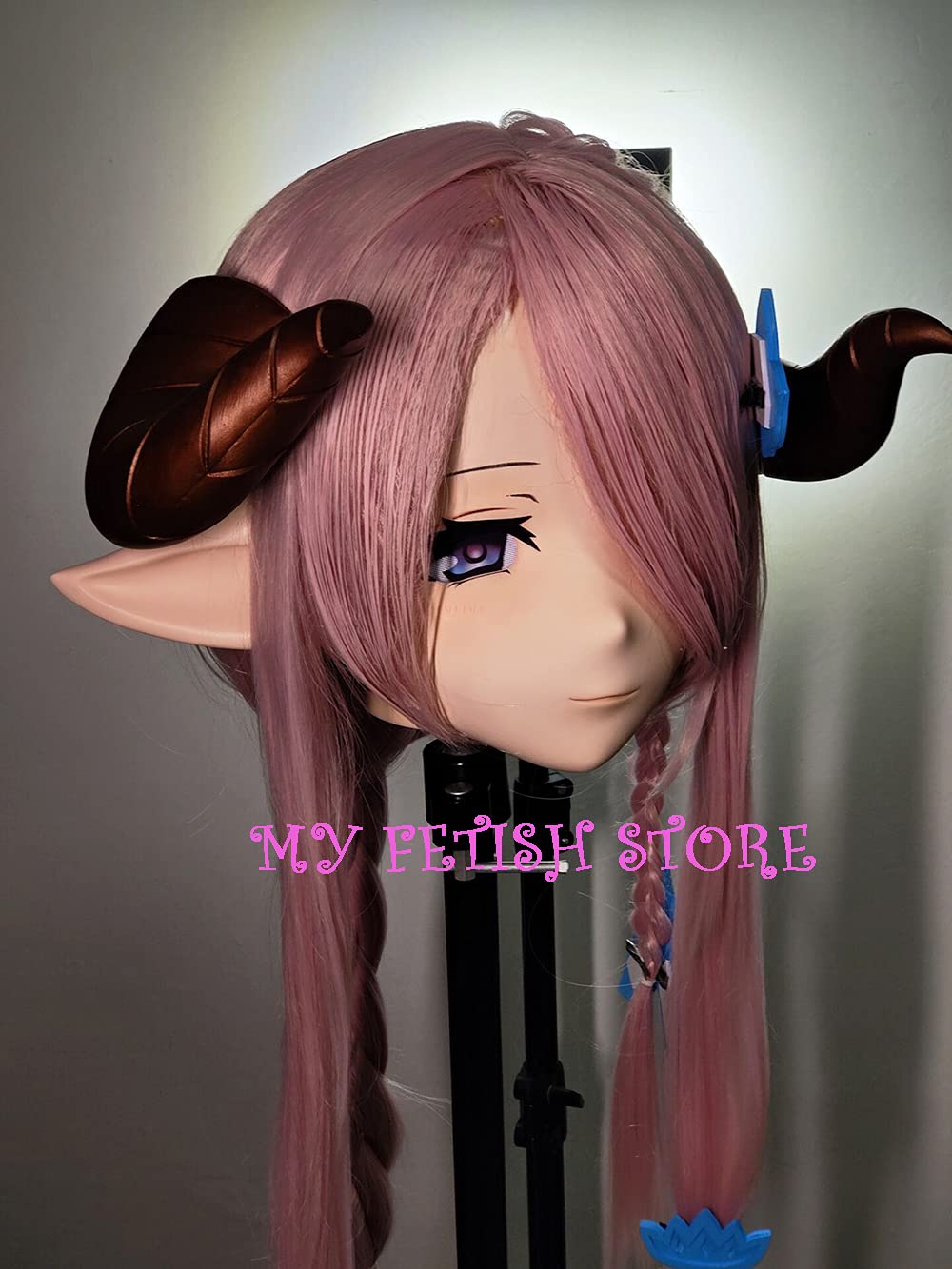 Amazon.co.jp: Resin Female Anime Cosplay Full Head Kigurumi Doll