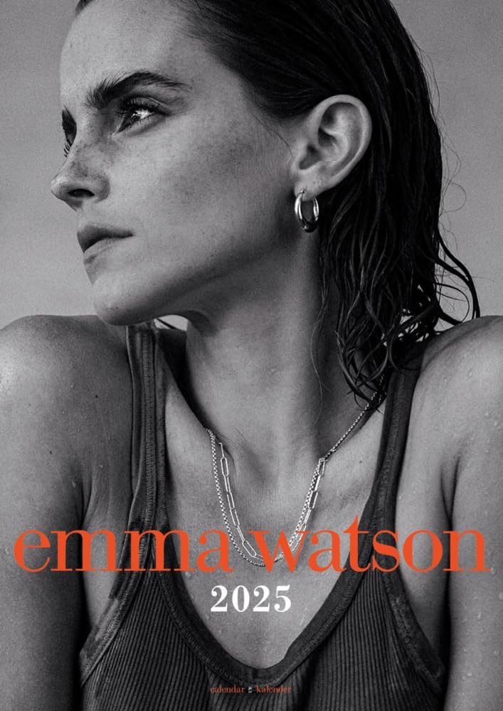 Emma Watson Calendar 2025 Spiral-bound – Poster Calendar, 7 Oct. 2024