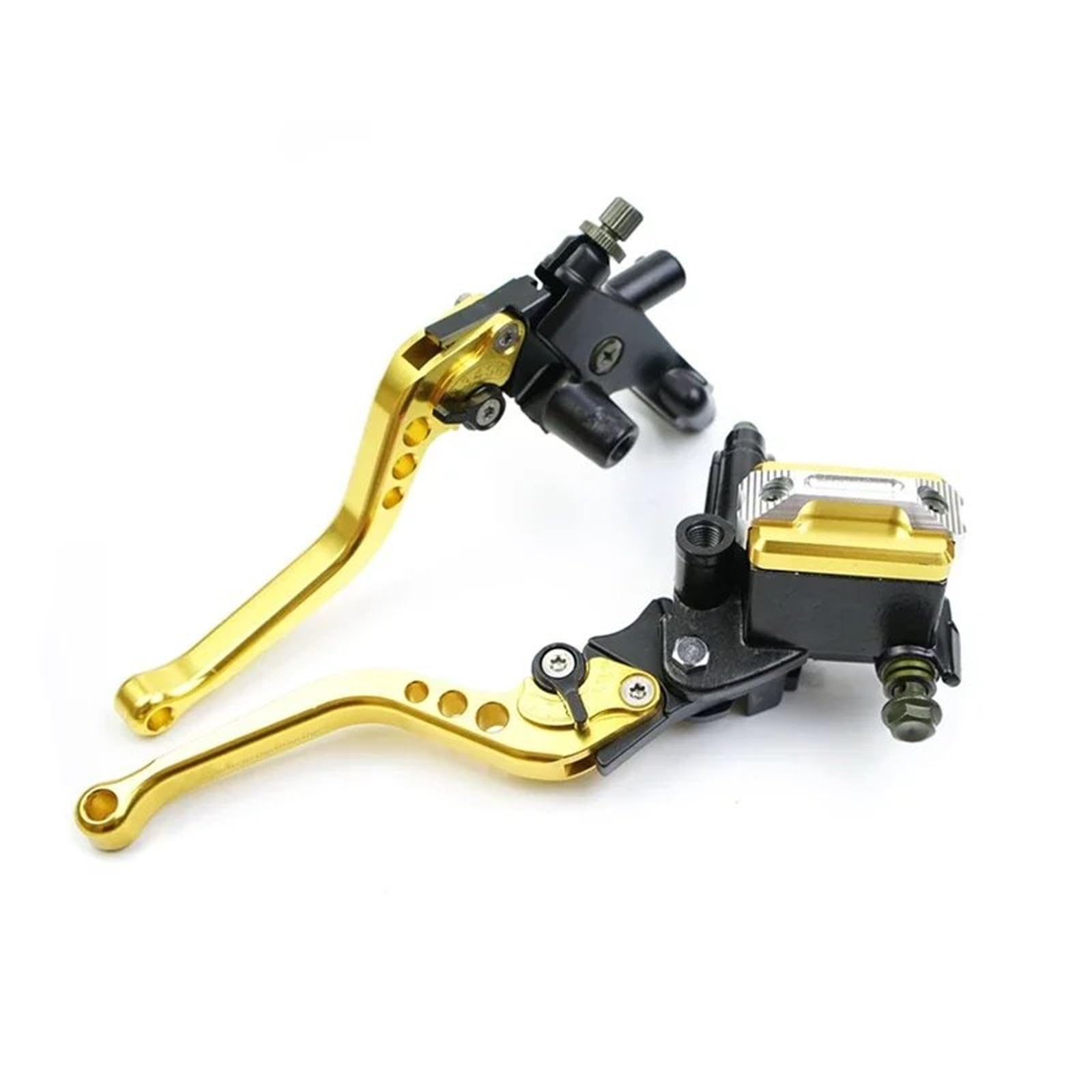 TINGYUS Motorbike Brake Lever Universal 22mm Motorcycle Brake Clutch Lever Reservoir Compatible(G)