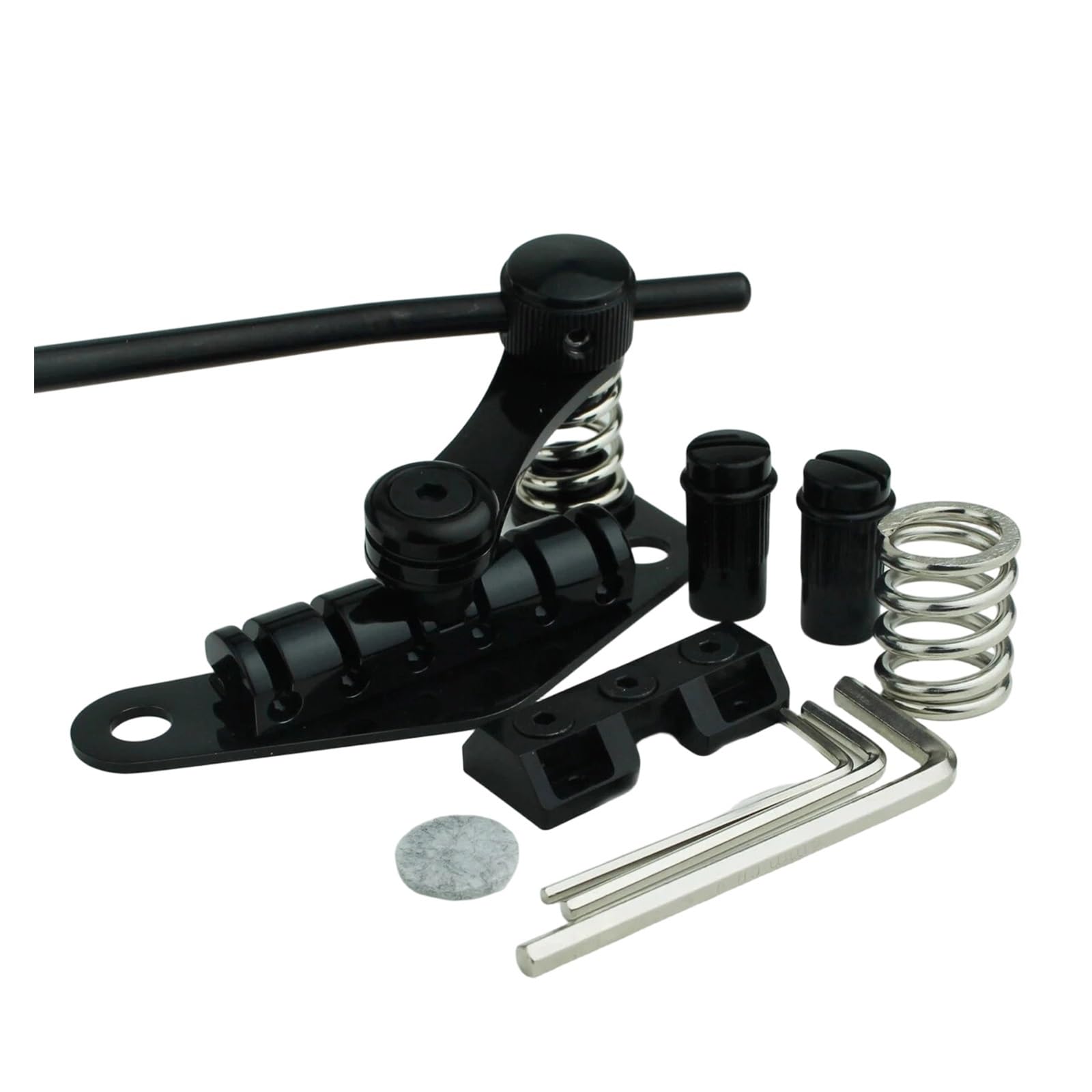 Cordal De Guitarra Con Puente Vibrato Adecuado Para Principiantes Puente De Guitarra Profesional(Bk)