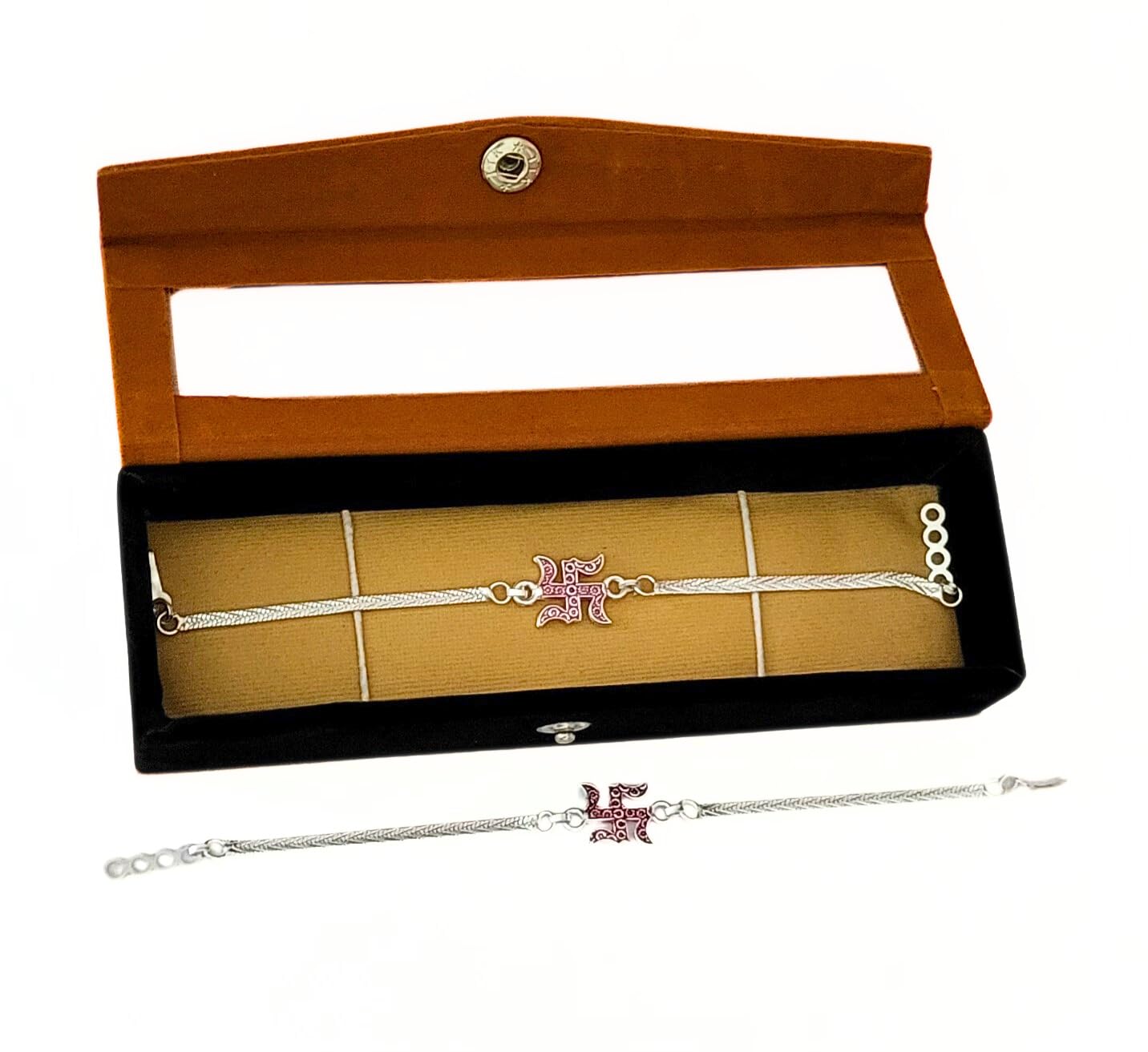 RELBEES Silver Rakhi For Brother With Velvet Gift Box/Roli/Chawal For brother,bhaiya,men,boys (1041) (B0B6JQDPDY) Amazon Price History, Amazon Price Tracker