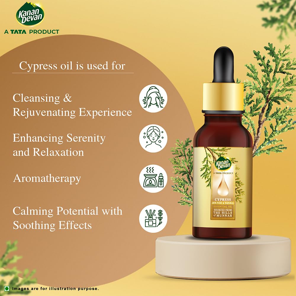 Kanan Devan Essential Oil A Tata Product Cypress Pure Natural