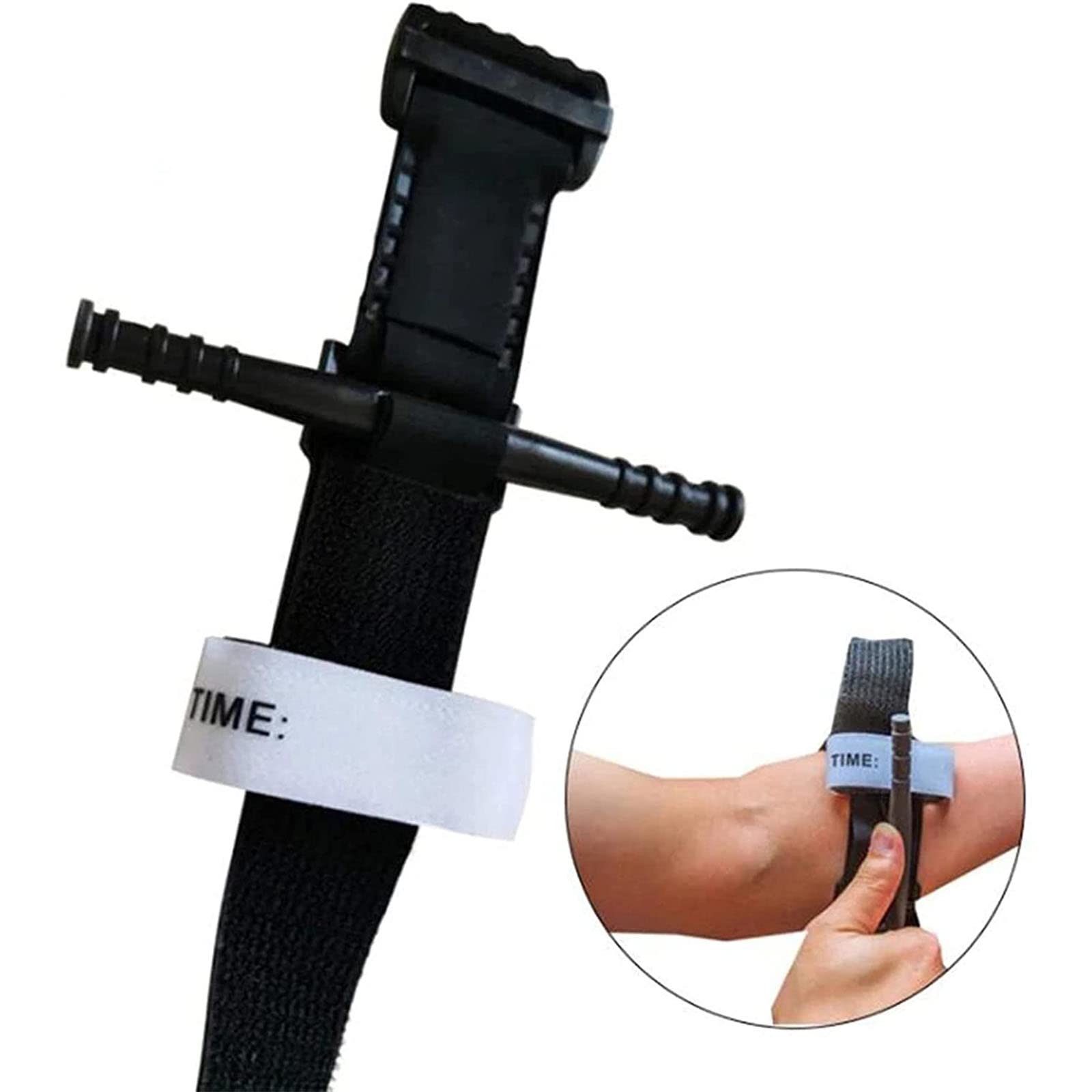10 Torniquete Tactico Accesorios Primeros Auxilios Torniquete de Una Mano de Emergencia Torniquete Al Aire Libre para Tactical Medic Grave Salvación de Vidas Control