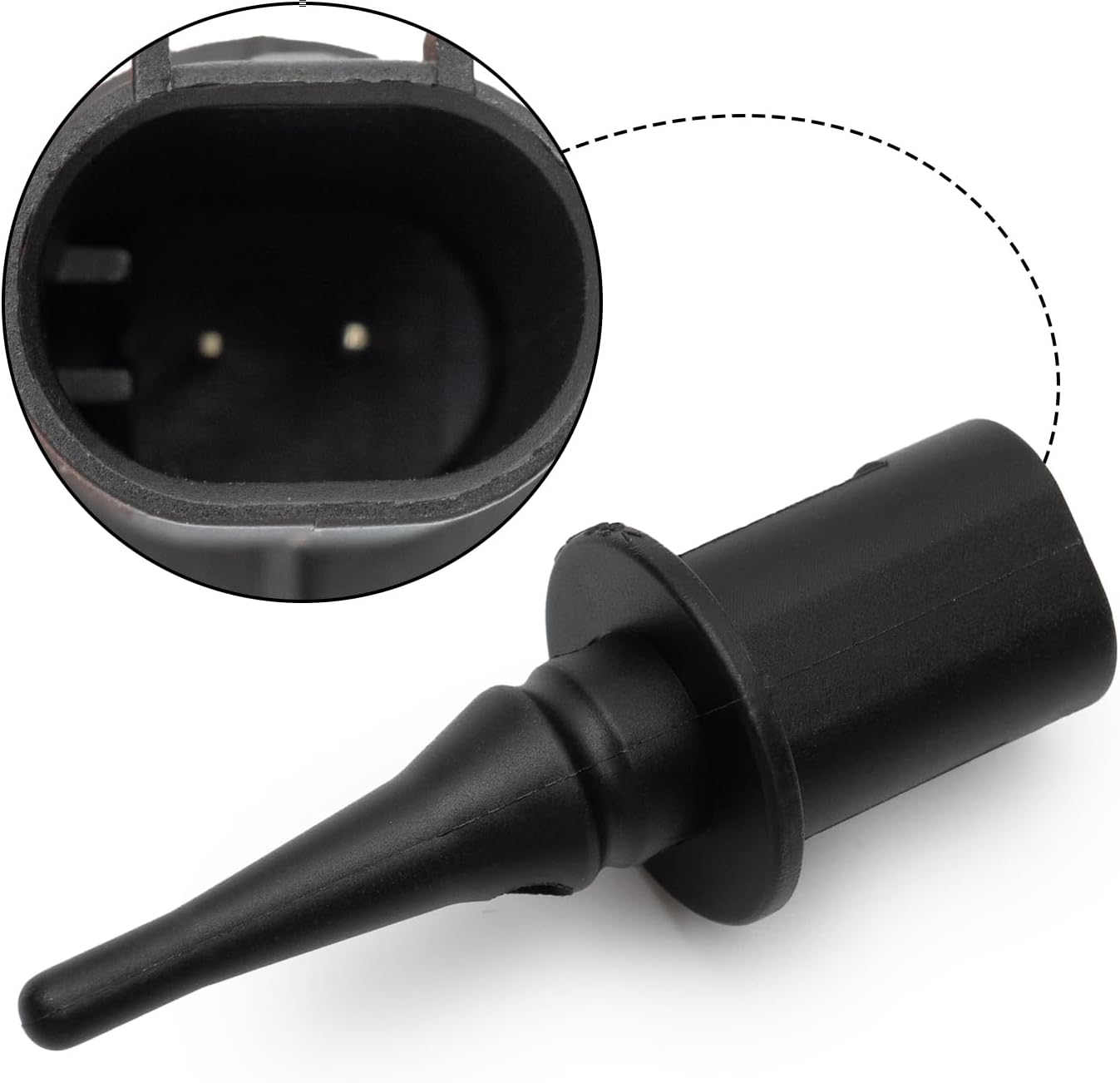 0075421318 Ambient Air Temperature Sensor Compatible with Mercedes-Benz C280 1994 1995 1996 1997 1998 1999 2000 2001 2002 2003 2004 2005 2006 2007 2008 2009 2010 2011 2012-2020 C280.