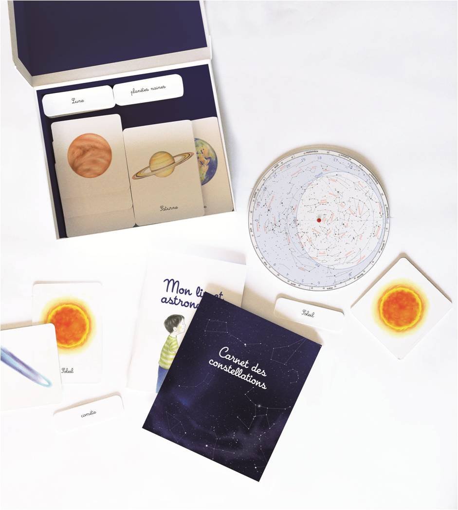 Mon coffret Montessori astronomie dès 5 ans