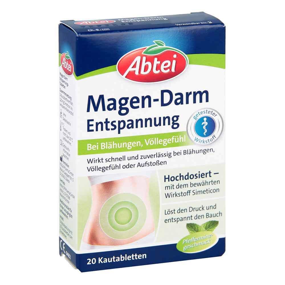 Abteos gastrointestinal masticable relajación