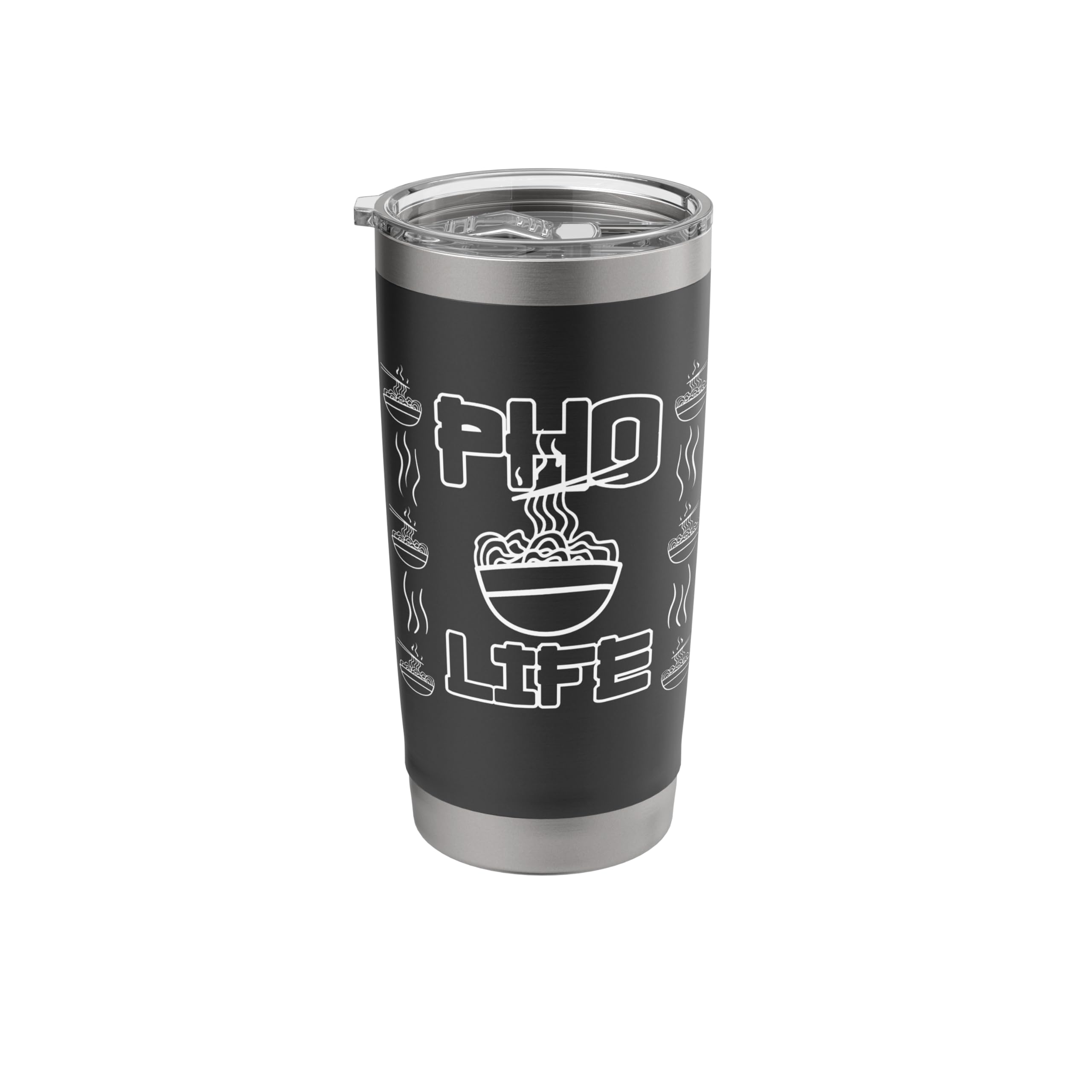Pho Life Funny Quote Noodle Soup Lover ...