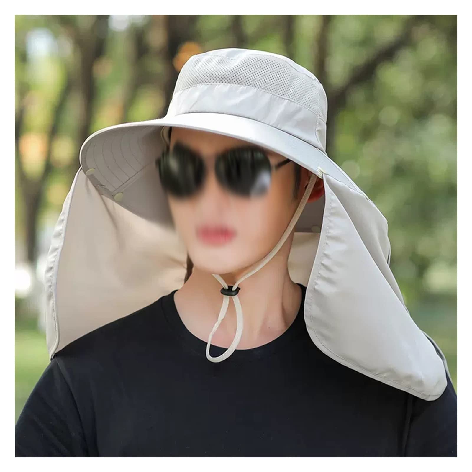 YXWYXWA Herren Big Bim Hut Outdoor Sonnencreme Summer Sun Hut Fisherman's Hut Freizeit Wilde Sonnenhut