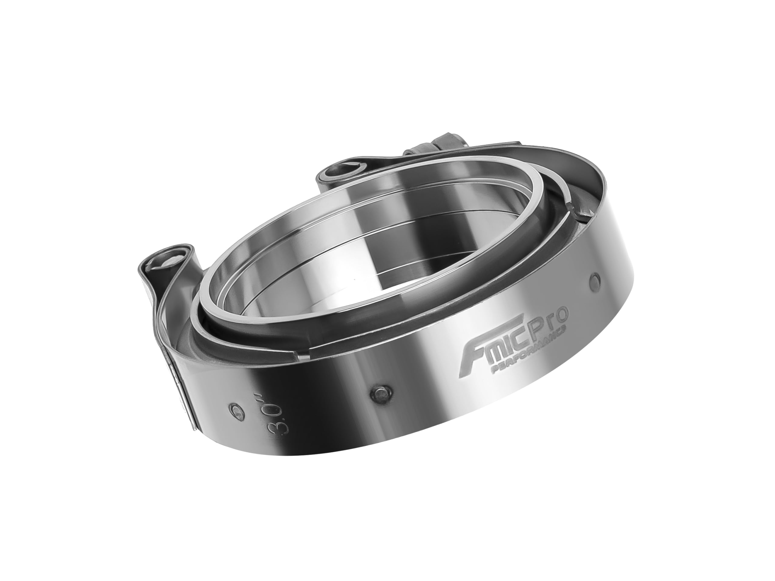 fmic.eu PERFORMANCE Collier V-Band inox 76mm (3 Zoll) kit brides turbo échappement motorsport tuning